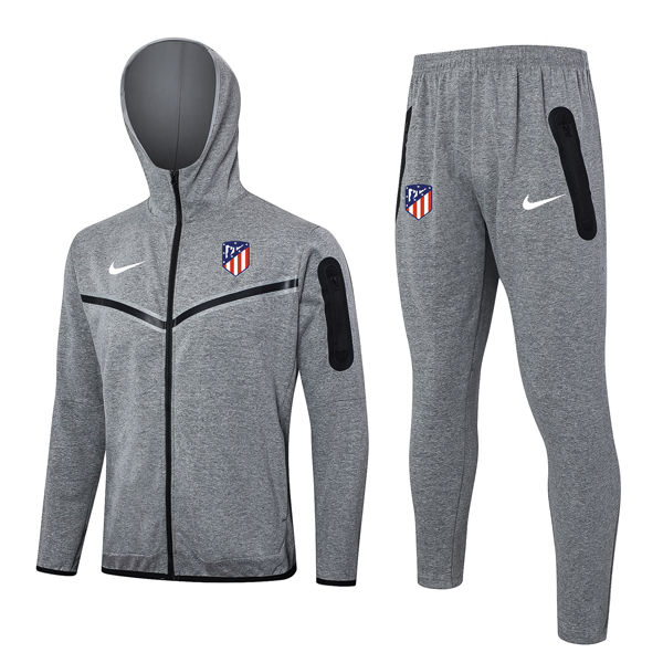 Chandal Con Capucha Atletico Madrid 2024/25 Gris 3